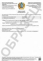 Регистрационное удостоверение Казахстан